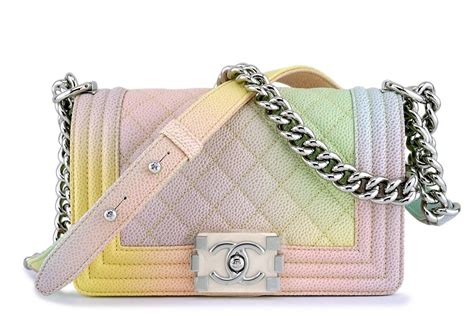 pastel rainbow chanel bag|chanel bag.